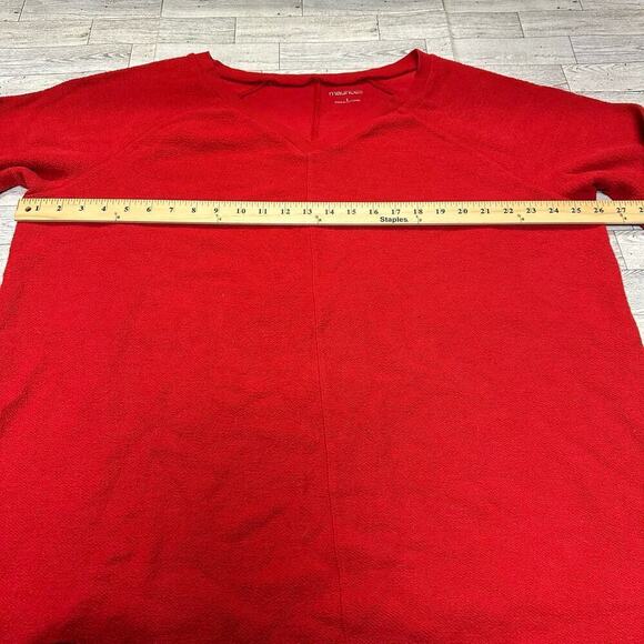 Maurices | Elbow Length Sleeve Sweater | Red | Size: 1 - Picture 2 of 6